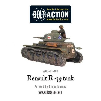 Zoom bild av Renault R39 Tank 28mm Bolt Action Warlord Games