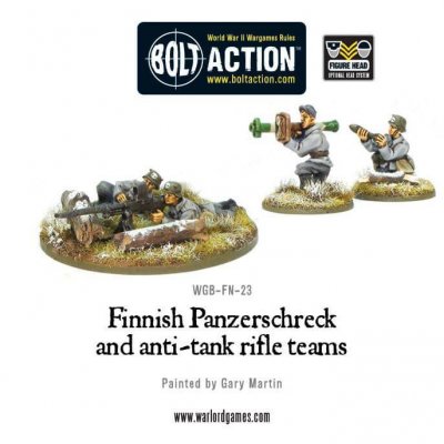 Zoom bild av Finnish Panzerschreck and anti-tank rifle teams