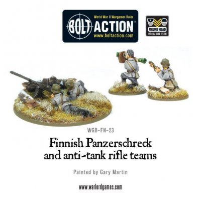 Zoom bild av Finnish Panzerschreck and anti-tank rifle teams
