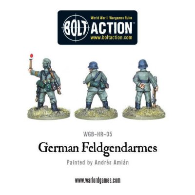 WGB-HR-02 German Feldgendarmes 28mm Bolt Action Warlord Games