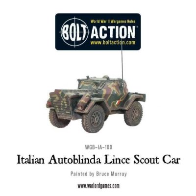Zoom bild av Italian Autoblinda Lince Scout Car