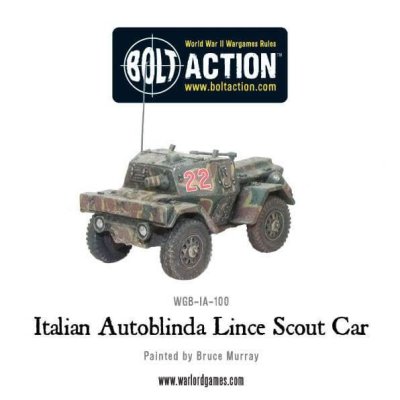 Zoom bild av Italian Autoblinda Lince Scout Car 28mm