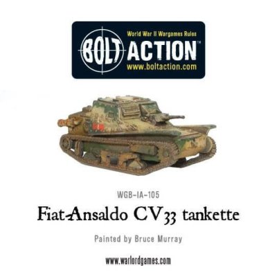 Zoom bild av Fiat-Ansaldo CV33 tankette 28mm