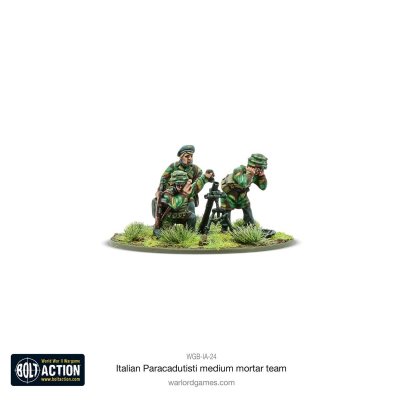 Zoom bild av Italian Paracadutisti medium mortar team 28mm