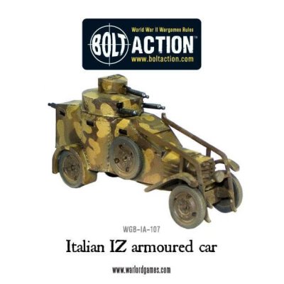 Zoom bild av Italian IZ armoured car
