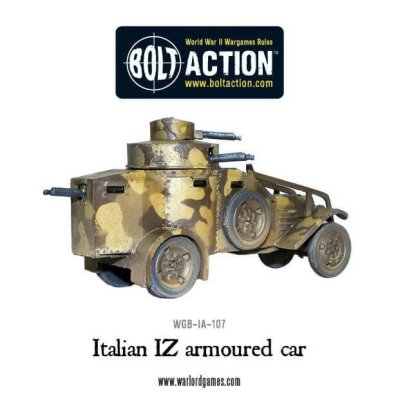 Zoom bild av Italian IZ armoured car Bolt Action