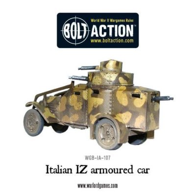 Zoom bild av Italian IZ armoured car scale 28mm