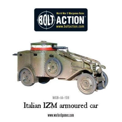 Zoom bild av Italian IZM armoured car