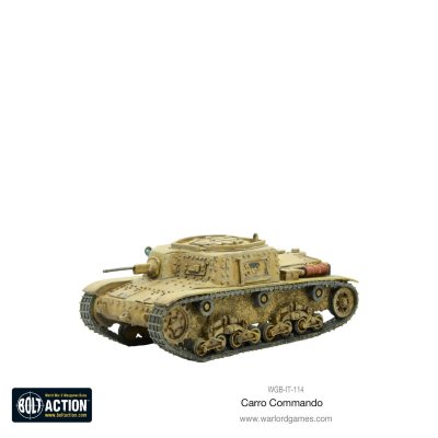 Zoom bild av WGB-IT-114 M41 Carro Comando command vehicle 28mm Bolt Action Warlord Games
