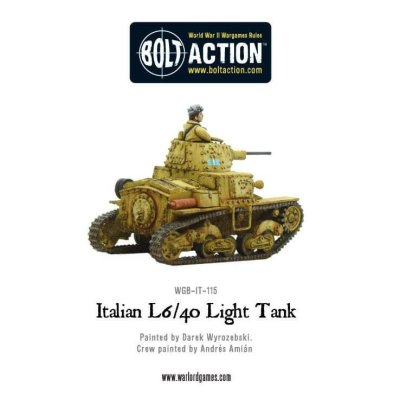 Zoom bild av Italian L6/40 Light Tank 28mm