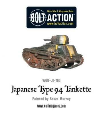 Zoom bild av Japanese Type 94 Tankette 28mm Bolt Action