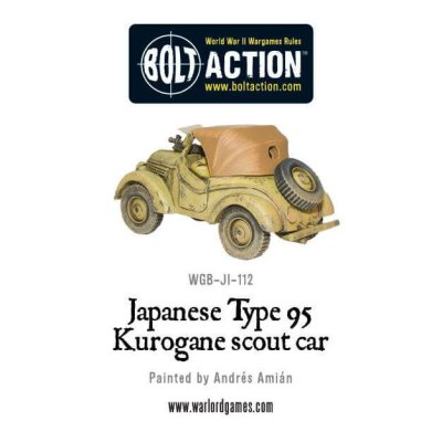 Zoom bild av Japanese Type 95 Kurogane Scout Car Bolt Action