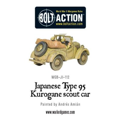 Zoom bild av Japanese Type 95 Kurogane Scout Car 28mm Bolt Action Warlord Games