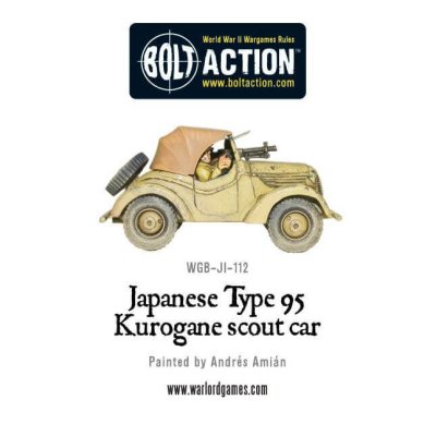 Zoom bild av Japanese Type 95 Kurogane Scout Car 28mm Bolt Action