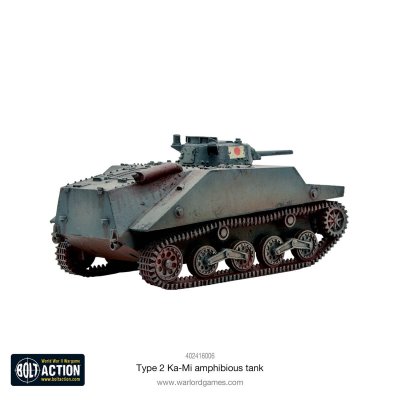 Zoom bild av Type 2 Ka-Mi amphibious tank Bolt Action