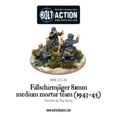 Zoom bild av Fallschirmjager 81mm medium mortar team (1943-45)