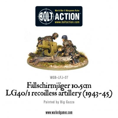 Zoom bild av Fallschirmjager 10.5cm LG40/1 recoilless artillery (1943-45)