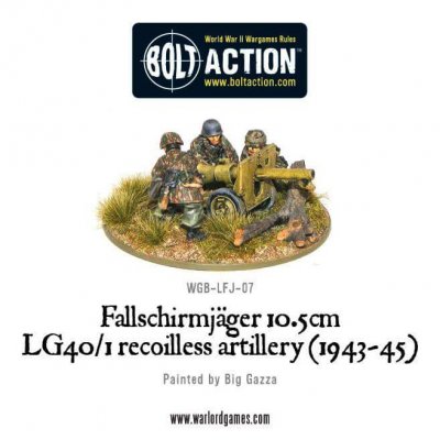 Zoom bild av Fallschirmjager 10.5cm LG40/1 recoilless artillery (1943-45)