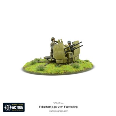 Zoom bild av WGB-LFJ-08 Fallschirmjager 20mm Flakvierling 38 AA-gun (1943-45) 28mm Bolt Action