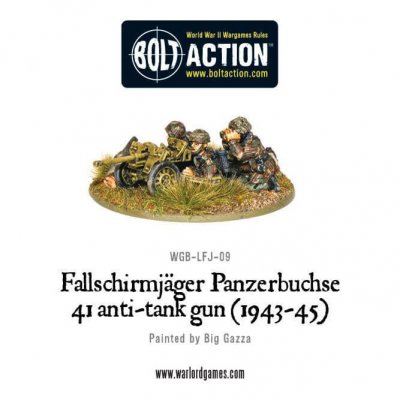 Zoom bild av Fallschirmjager Panzerbuchse 41 anti-tank gun (1943-45) 28mm Bolt Action Warlord Games