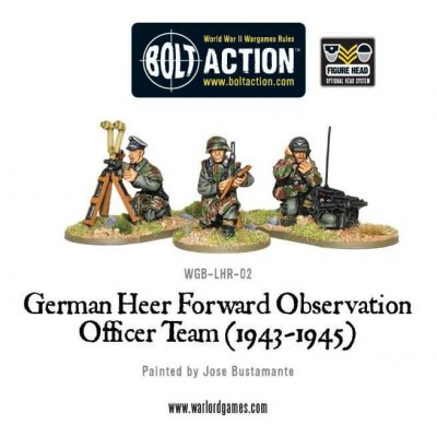 German Heer FOO team (1943-45) 28mm Bolt Action Warlord Games