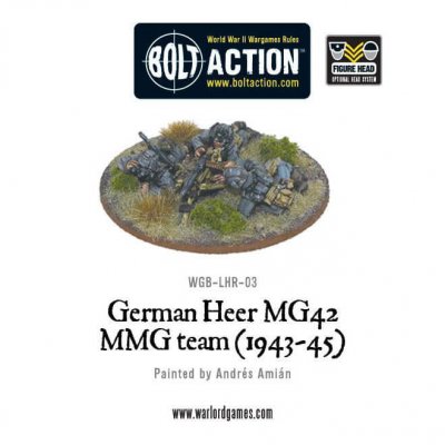Zoom bild av German Heer MG42 MMG Team (1943-45)