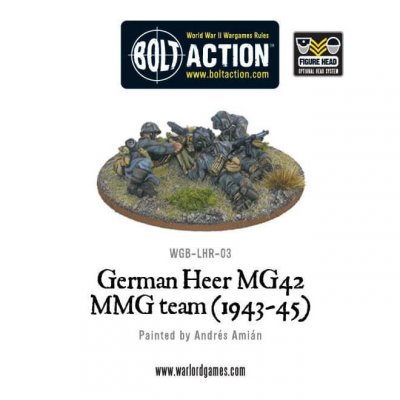 Zoom bild av German Heer MG42 MMG Team (1943-45)