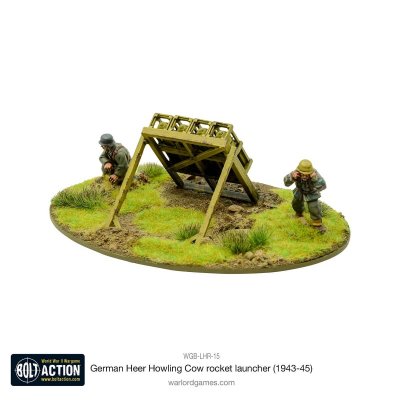 Zoom bild av WGB-LHR-15 German Heer Howling Cow Rocket Launcher (1943-45) 28mm Bolt Action Warlord Games