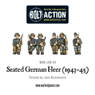 Zoom bild av Seated German Heer (1943 - 45)
