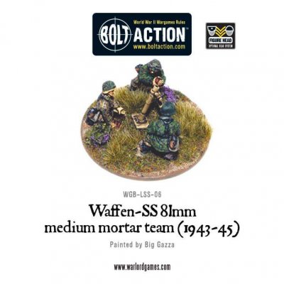 Zoom bild av Waffen-SS 81mm medium mortar team (1943-45)