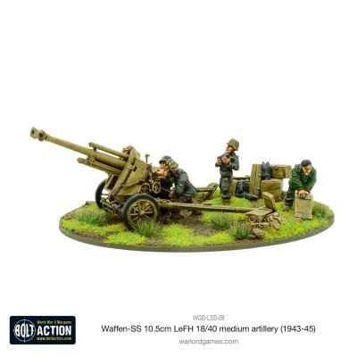 Zoom bild av Waffen-SS 10.5cm LeFH 18/40 medium artillery (1943-45)
