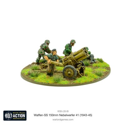 Zoom bild av WGB-LSS-09 Waffen-SS 150mm Nebelwerfer 41 (1943-45) 28mm Bolt Action Warlord Games