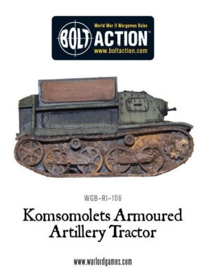 WGB-RI-106 Soviet Komsomolets Armoured Artillery Tractor Warlord