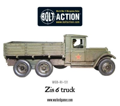 Zoom bild av Warlord Zis 6 truck 28mm Bolt Action