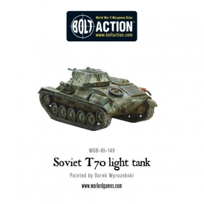 Zoom bild av Soviet T70 Light Tank