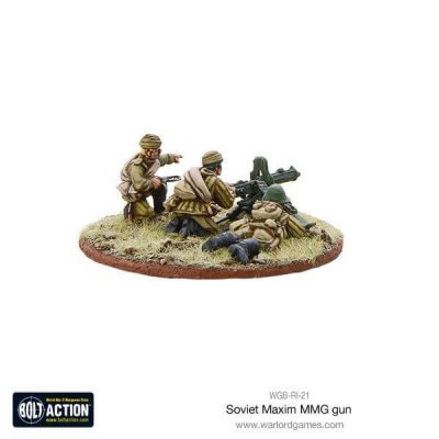 Zoom bild av Soviet Maxim MMG Team