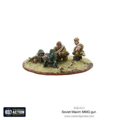 Zoom bild av Soviet Maxim MMG Team