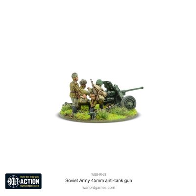 Soviet 45mm Anti-Tank Gun 28mm Bolt Action