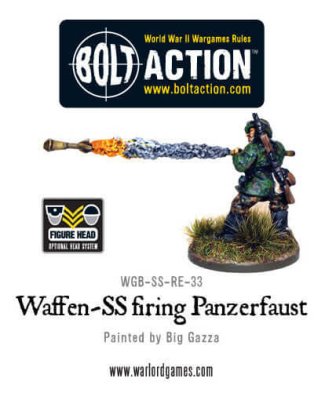 Zoom bild av Waffen-SS Firing Panzerfaust