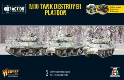 US M10 Tank Destroyer Platoon