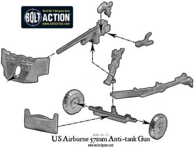 Zoom bild av 57mm anti-tank gun M1 Warlord