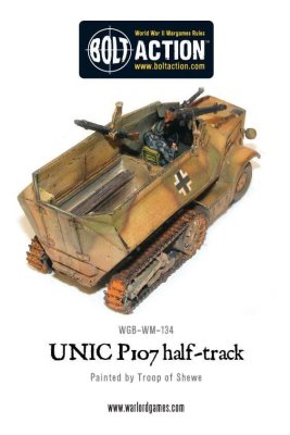 Zoom bild av German UNIC P107 Half-track 28mm Bolt Action Warlord Games