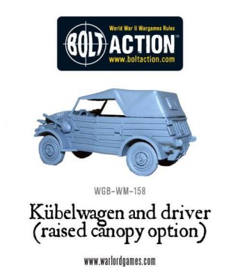 Zoom bild av Kubelwagen scale 28mm Bolt Action Warlord Games