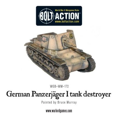 Zoom bild av WGB-WM-172 Panzerjager I tank destroyer 28mm Bolt Action Warlord Games