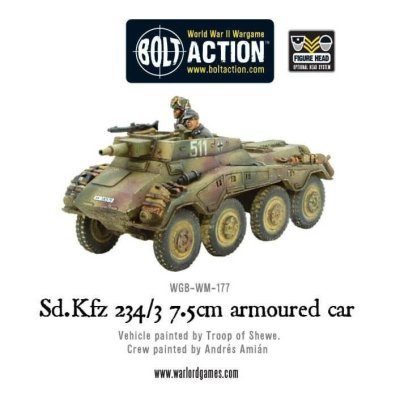 Zoom bild av Sd.Kfz 234/3 7.5cm armoured car