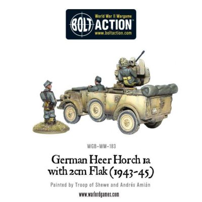 Zoom bild av Horch 1a With 2cm Flak Bolt Action