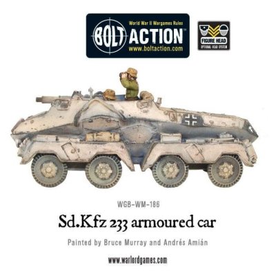 Zoom bild av Sd.Kfz 233 armoured car 28mm Bolt Action Warlord Games