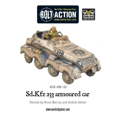 Zoom bild av Sd.Kfz 233 armoured car 28mm Bolt Action