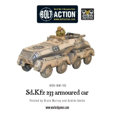 Zoom bild av Sd.Kfz 233 armoured car 28mm