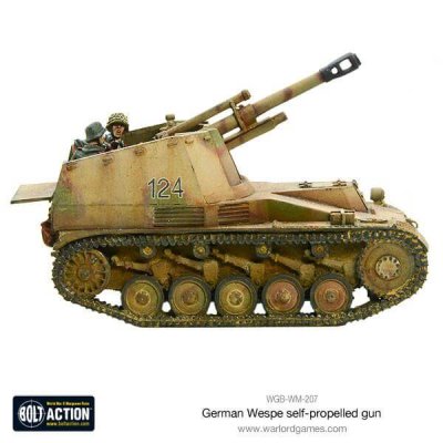 Zoom bild av WGB-WM-207 Wespe self-propelled gun 28mm Bolt Action Warlord Games